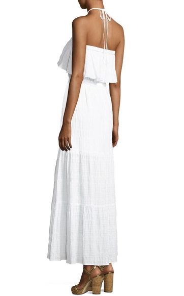 Michael Kors halter tiered maxi dress - Picture 2 of 5